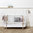 Wood Oliver Furniture Baby- und Kinderbett - weiß mit Elementen aus Eiche