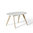 Ausstellungsstück Wood PingPong Set-Tisch+Stuhl+Hocker