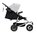 MB Duet buggy silber + Zwillingsbabywanne
