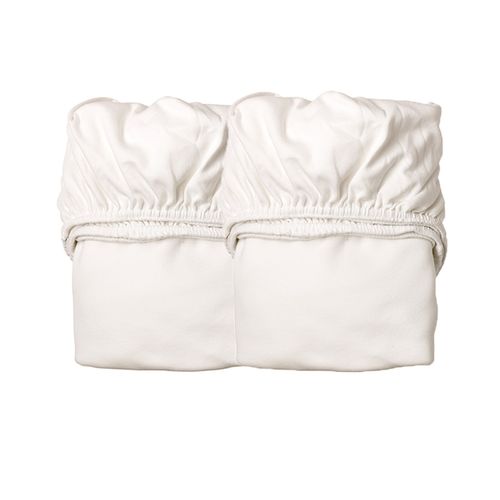Spannbetttücher für Wiege/Side by Side Bett - weiß