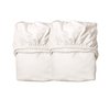 Spannbetttücher für Wiege/Side by Side Bett - weiß
