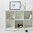 Oliver Furniture Flaches Regal mit 5 Sektionen - weiß