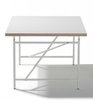 Schreibtisch Eiermann – weiß 150 x 75 cm