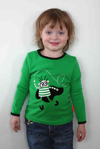 grün Hilly Billy Original Roommate Kinder Design T-Shirt Gr. 104