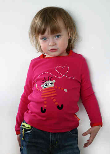 pink Silly Sally Original Roommate Kinder Design T-Shirt Gr. 98