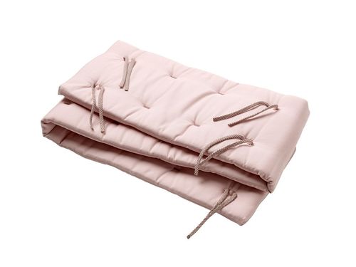 Linea Nestchen für Babybett - soft pink