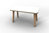 Tisch + Sitzbank "growing table" - weiß