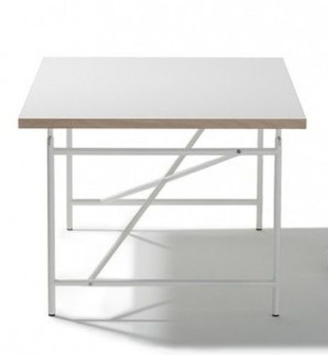 Ausstellungsstück Schreibtisch Eiermann – weiß 150 x 75 cm