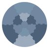 Sebra Spielmatte - wolkenblau
