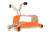 mini Flip - Top+Base+Räder orange