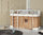 Wood Vorhang karamell für Original Etagenbett und halbhohes Etagenbett (128 cm)