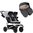 MB Duet buggy silber + Zwillingsbabywanne