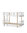 Wood Oliver Furniture halbhohes Etagenbett weiß+Eiche